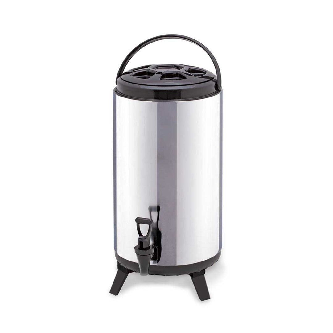 SOGA 16L Portable Insulated Cold/Heat Coffee Tea Beer Barrel Brew Pot With Dispenser - image 2