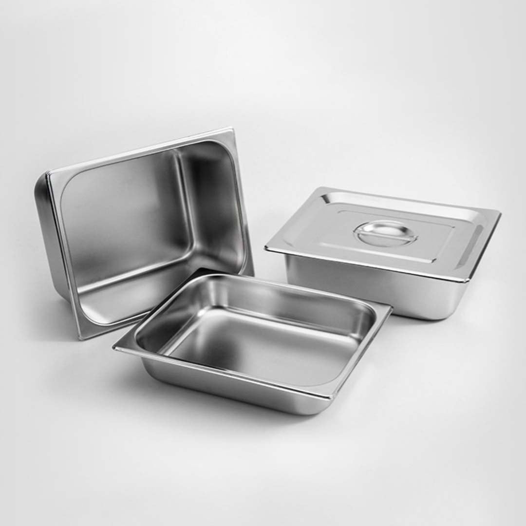 NNEAGS 12X GN Pan Full Size 1/2 GN Pan 20cm Deep Stainless Steel Tray