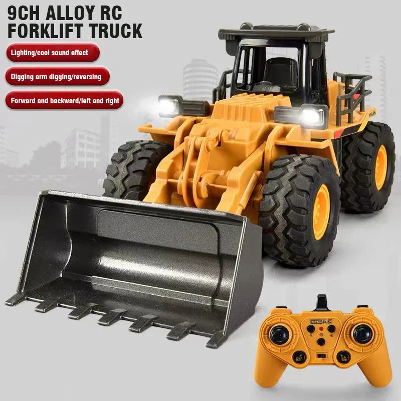2.4G Alloy Remote Control Dump Bulldozer - image 2