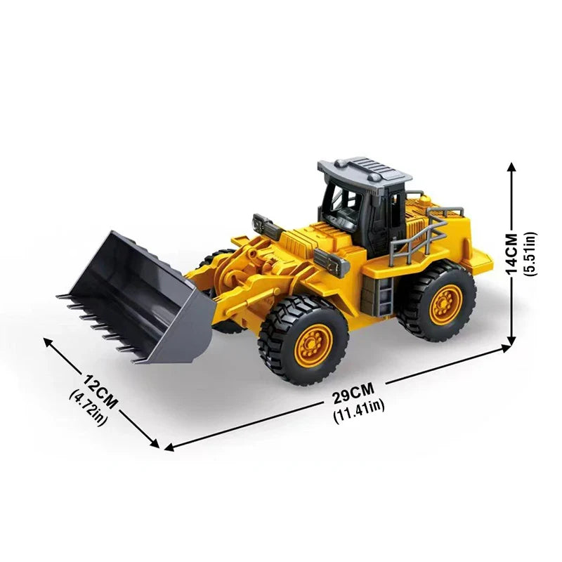 2.4G Alloy Remote Control Dump Bulldozer - image 3