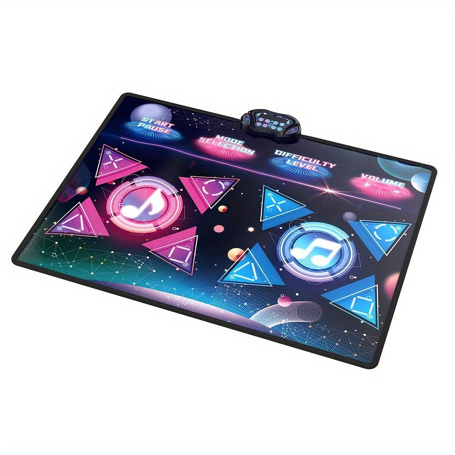 Double Dance Mat Music Light Exercise Toy - image 3