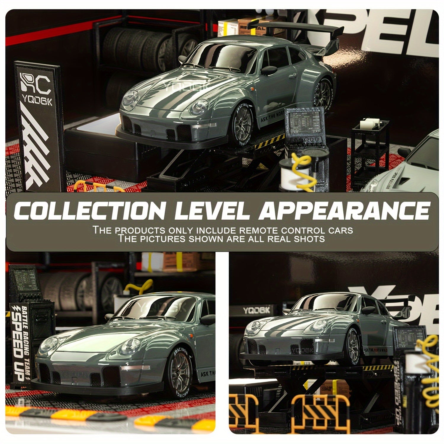 1:24 RC Drift Car 4WD 2.4GHz with Lights & Accessories - image 4