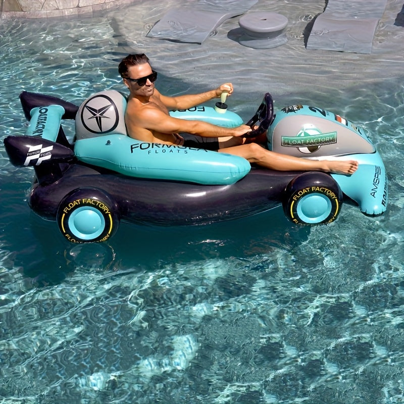 NNETM Inflatable F1 Racing Float with Seat