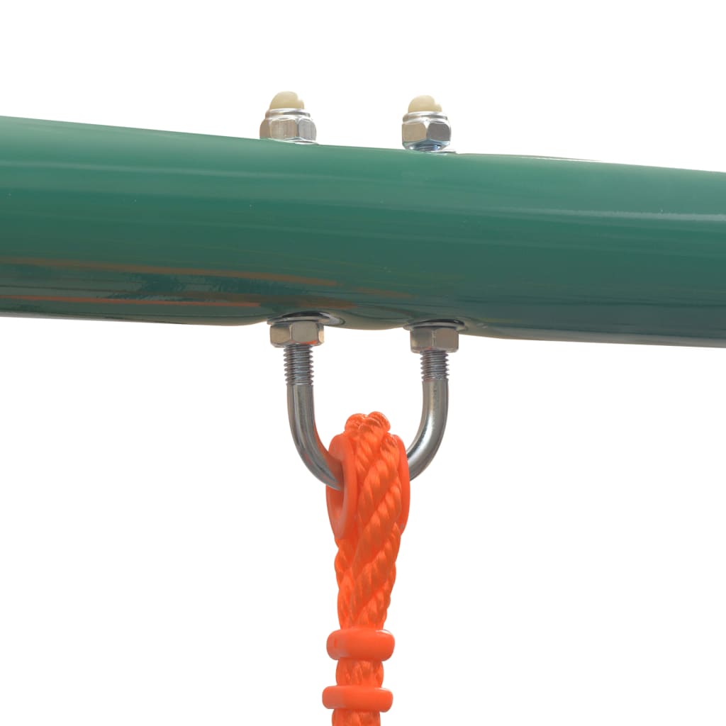 NNEVL Swing Set with 4 Seats Orange