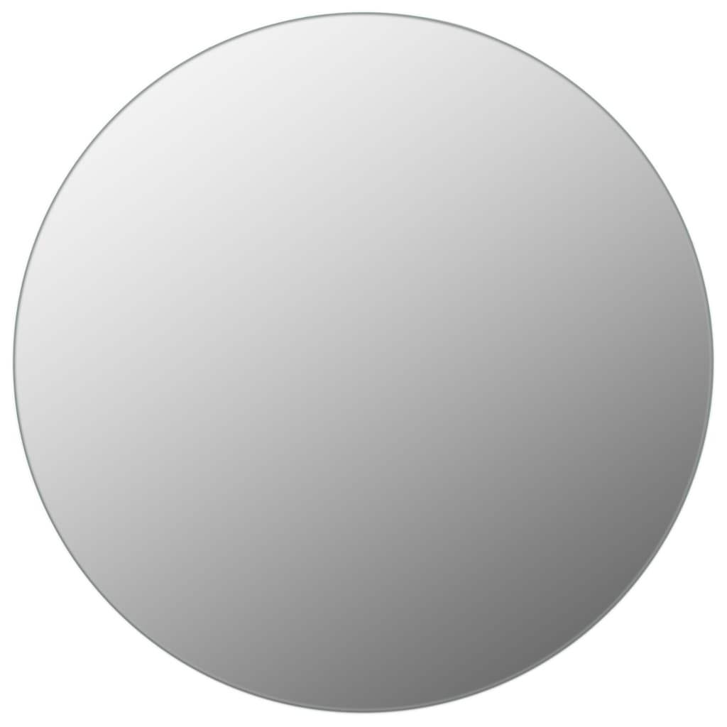 NNEVL Wall Mirror 60 cm Round Glass