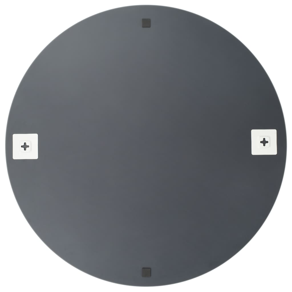 NNEVL Wall Mirror 60 cm Round Glass