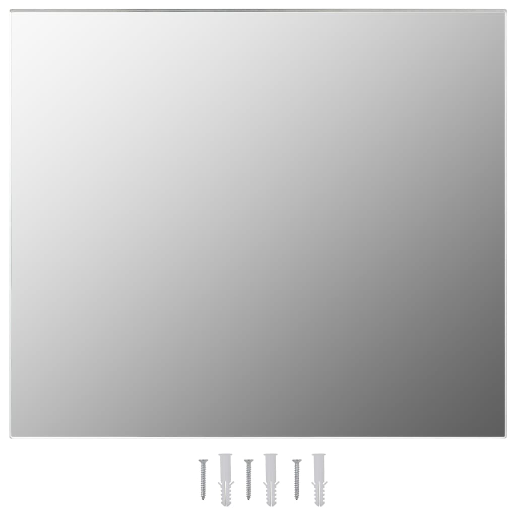 NNEVL Frameless Mirror 80x60 cm Glass