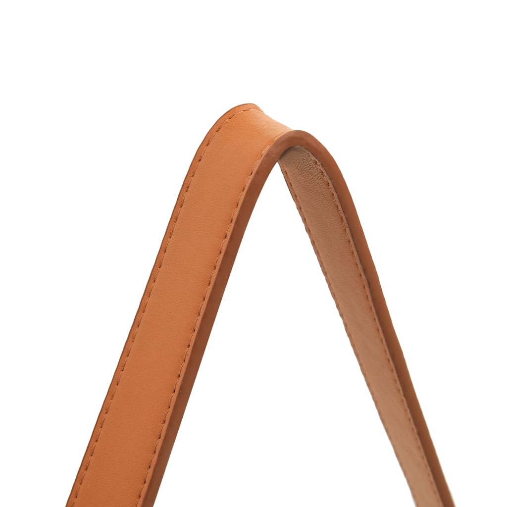 NNEVL Wall Mirror with Strap 50 cm Silver