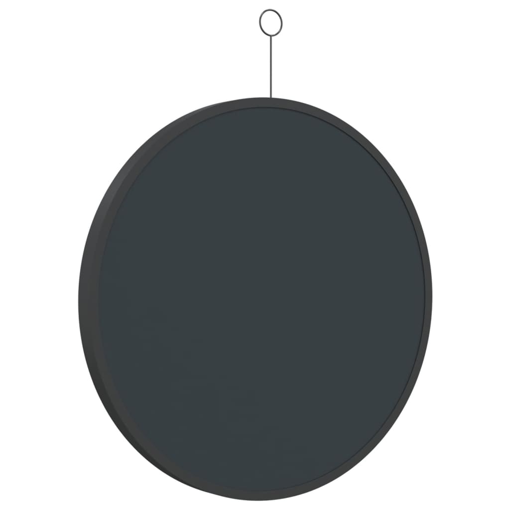 NNEVL Hanging Mirror with Hook Black 50 cm