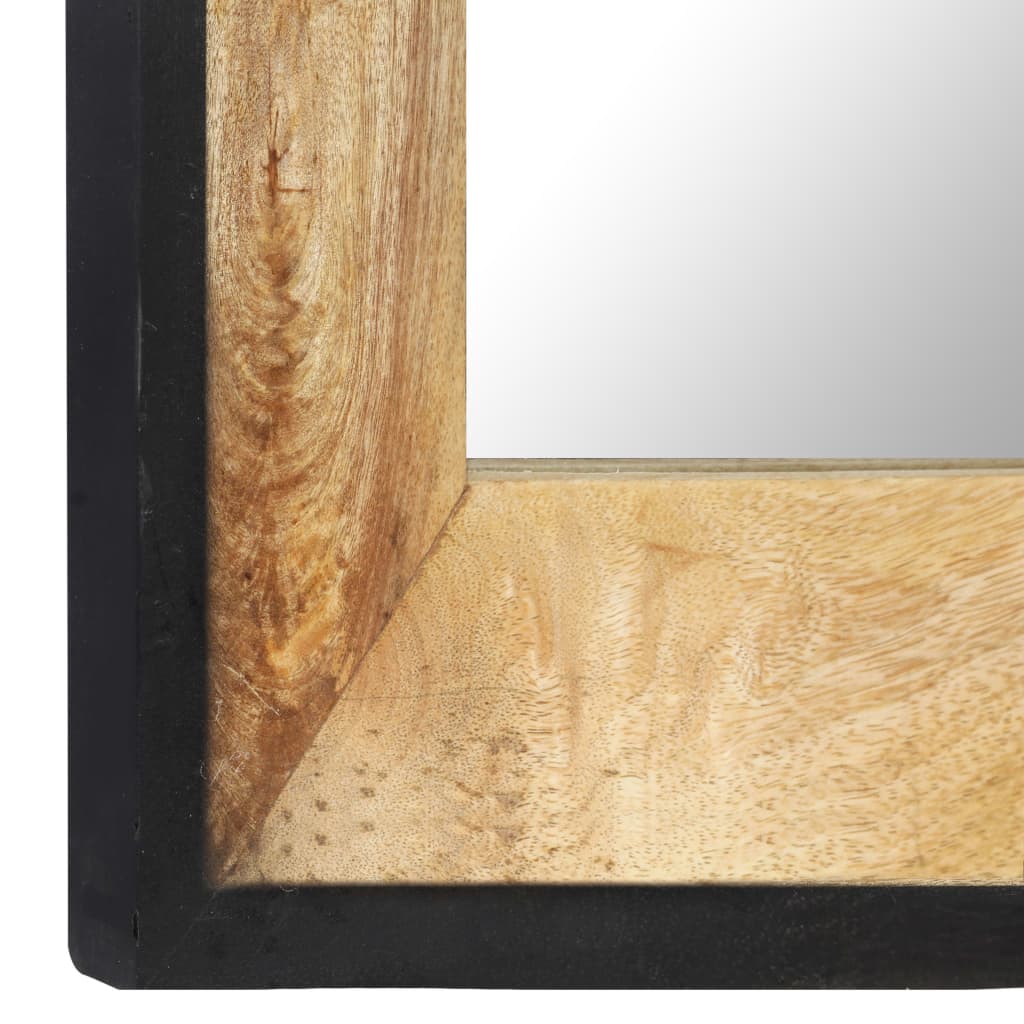 NNEVL Mirror 110x50 cm Solid Mango Wood