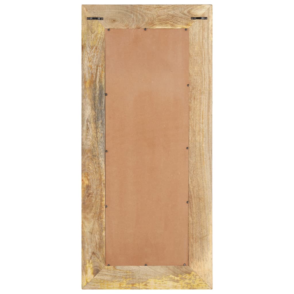 NNEVL Mirror 50x3x110 cm Solid Mango Wood