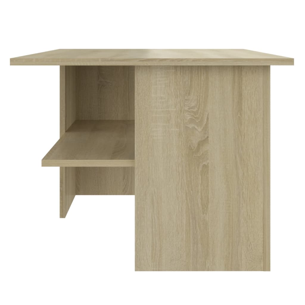 Coffee Table Sonoma Oak 90x60x46.5 cm Chipboard - image 5