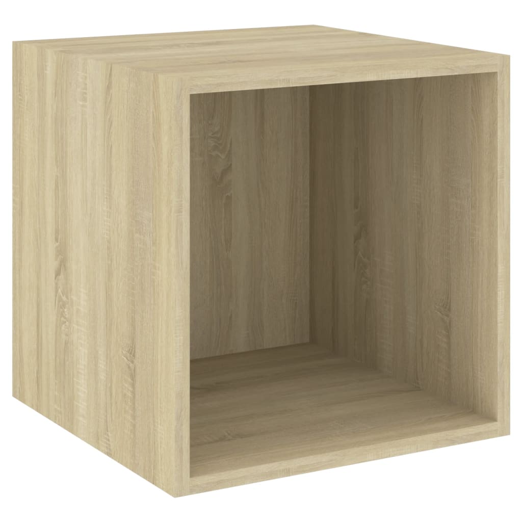 NNEVL 5 Piece TV Cabinet Set Sonoma Oak Chipboard
