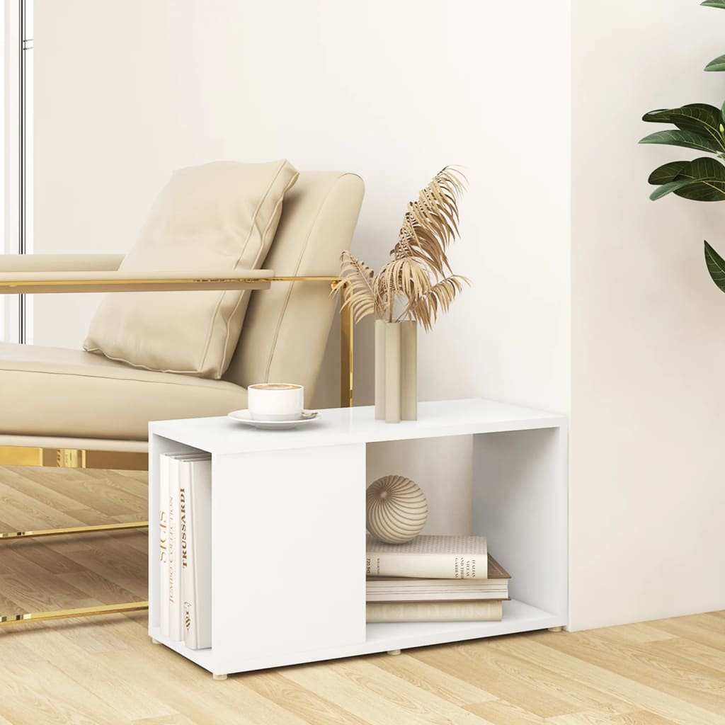NNEVL TV Cabinet White 60x24x32cm Chipboard-2