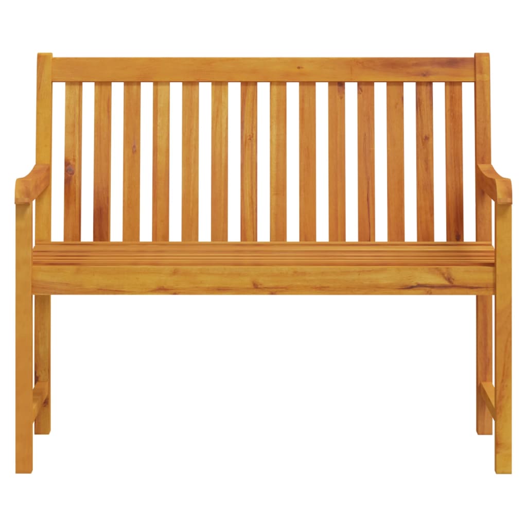 NNEVL Garden Bench 110 cm Solid Acacia Wood