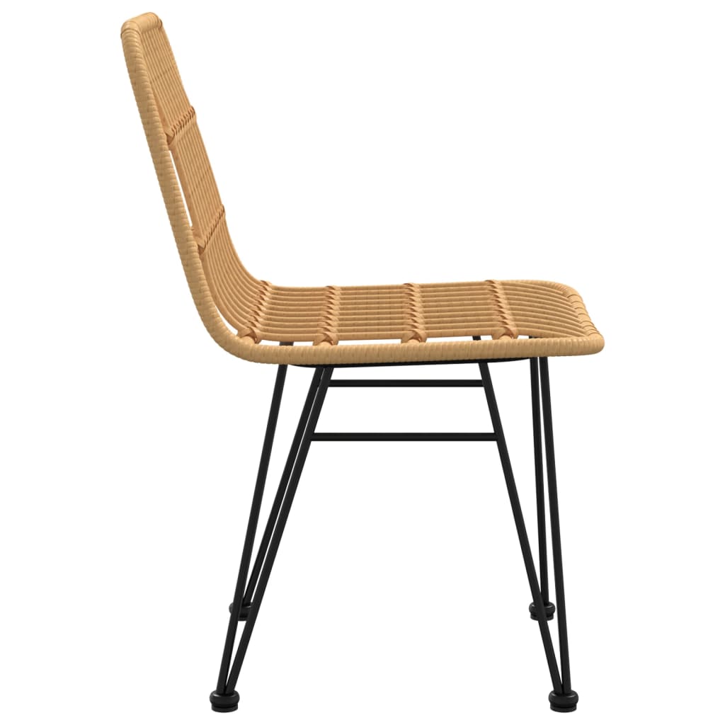 Garden Chairs 2 pcs 48x62x84 cm PE Rattan - image 5