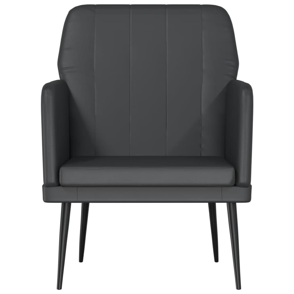 NNEVL Armchair Black 61x78x80 cm Faux Leather