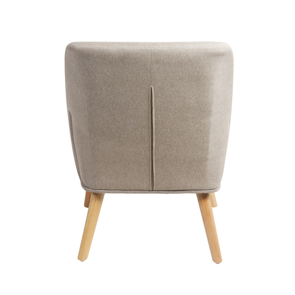 NNEED Armchair Linen Fabric Beige