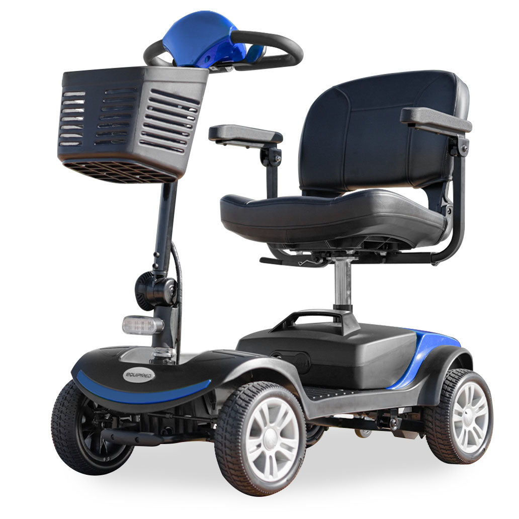 FreeRoam Electric Motorised Mobility Scooter-Blue