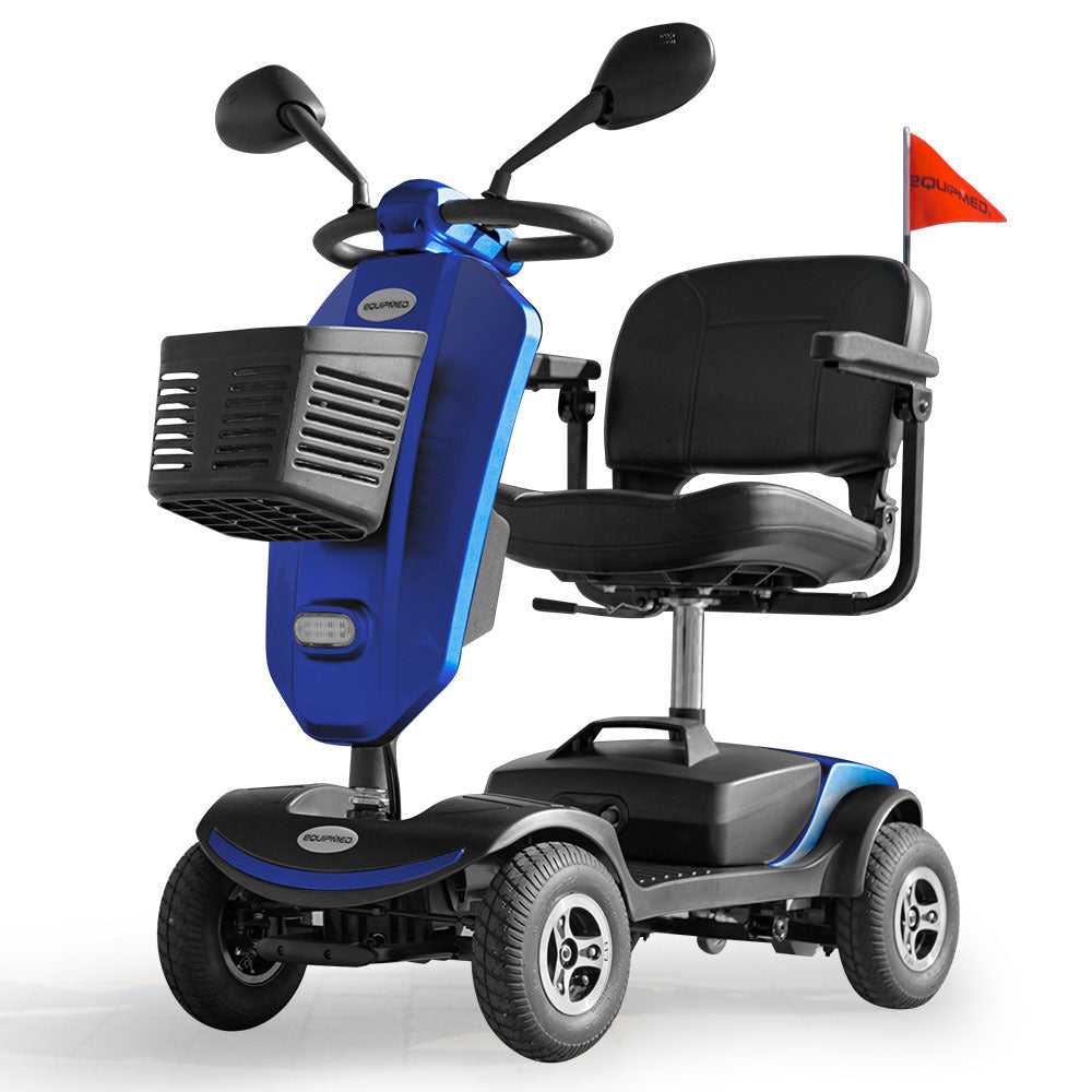 Electric Mobility Scooter For Elderly Blue