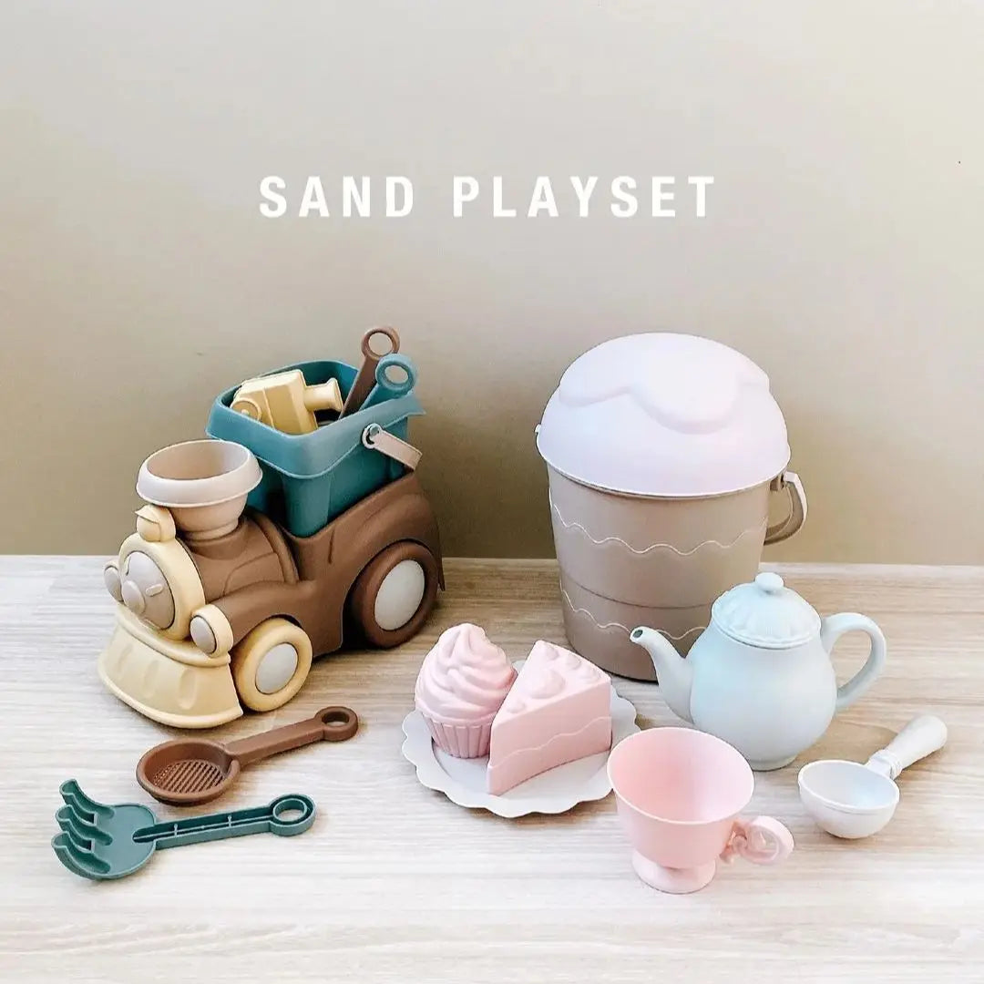 Children's Beach Truck and Princess Tea Set Toys - image 5