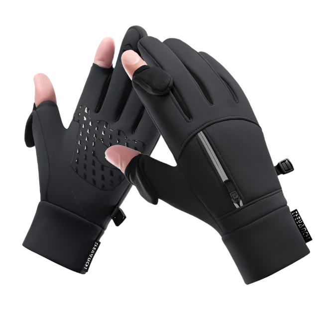 NNEOBA Gloves 2 Fingers Flipped Waterproof