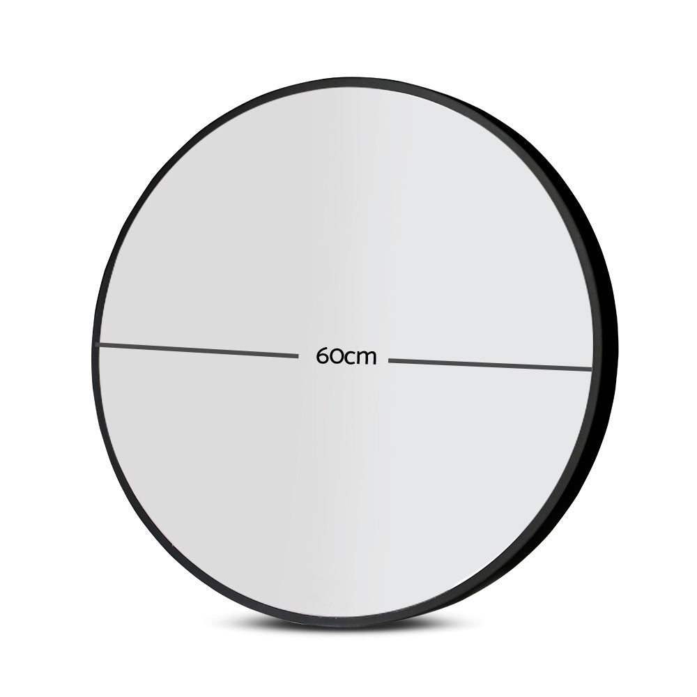 NNEDSZ 60cm Frameless Round Wall Mirror