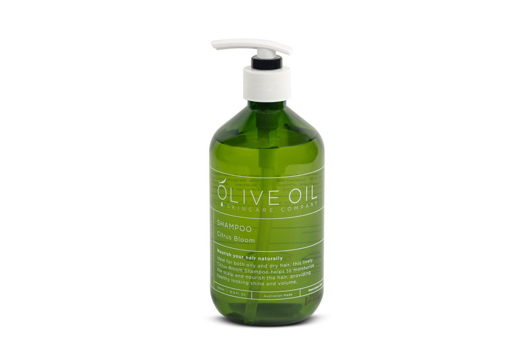 Hair Shampoo, Castile Style, Citrus Bloom, 500ml