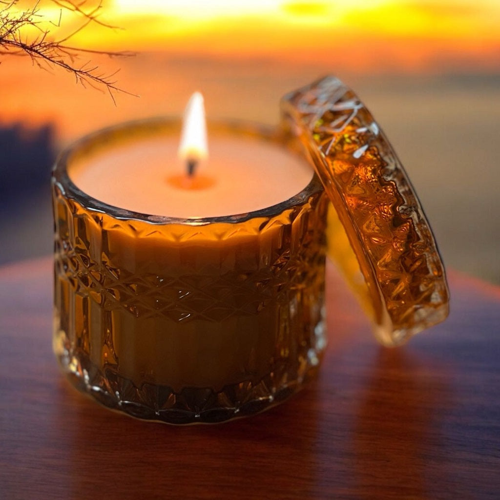 Premium Olive Oil Candle, Citrus Bloom, 215g