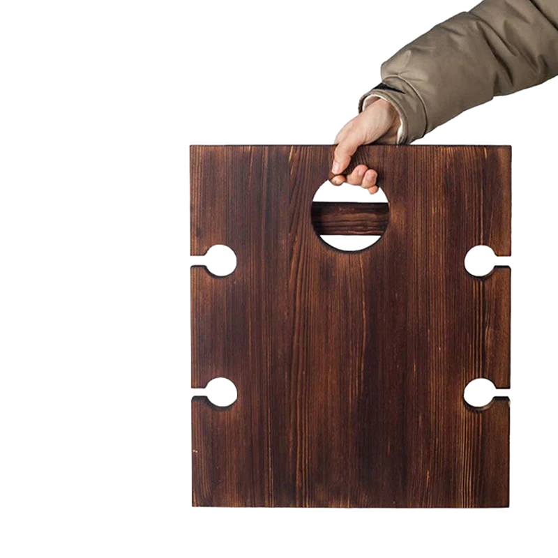 Portable Wooden Table Picnic