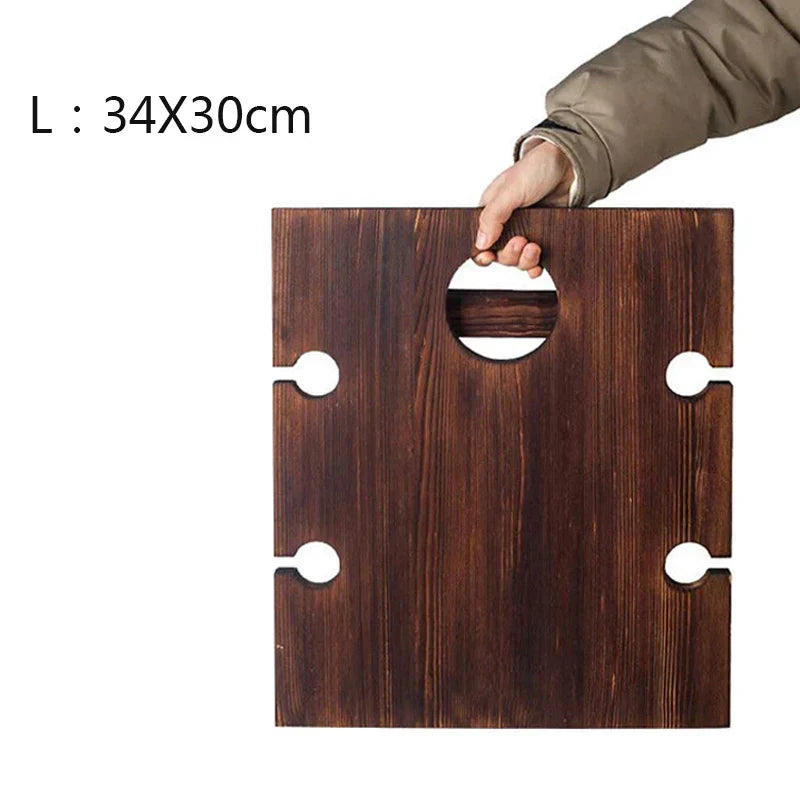 NNEOBA Portable Wooden Table Picnic