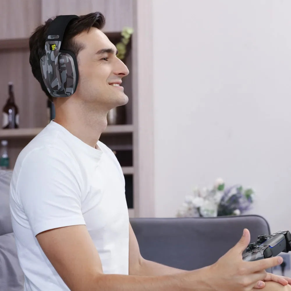 Wireless Gaming Headset with Mic Camouflage - image 3