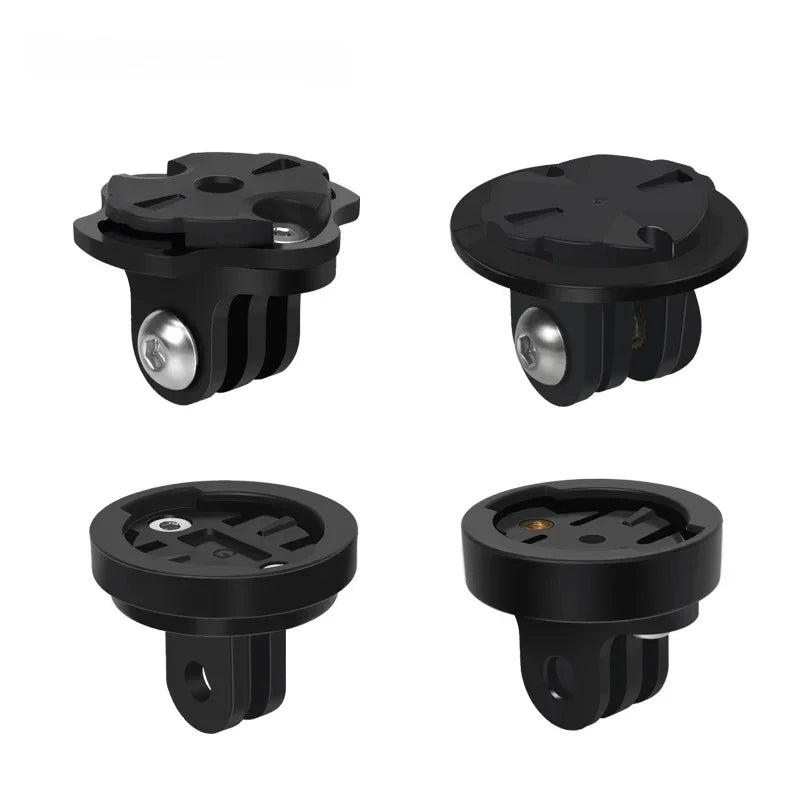 Bicycle Computer & Action Camera Mount – Bike Handlebar Bracket for Cycling Computer, Headlight & Camera