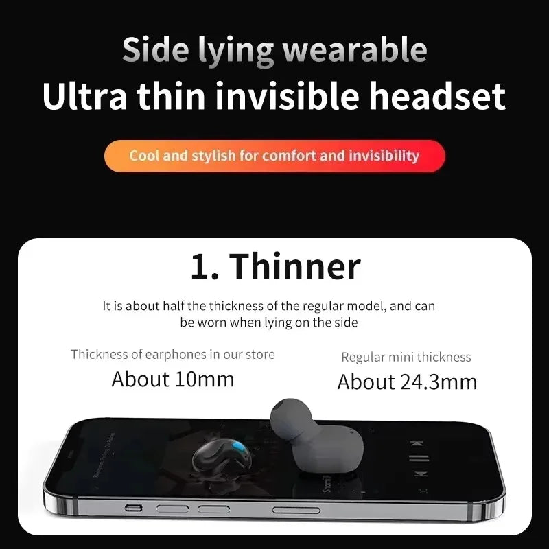 Mini Wireless Earbuds Stereo Headphones - image 2