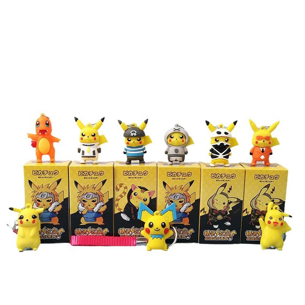 24Pcs/Set Random Pokemon Keychain - image 2