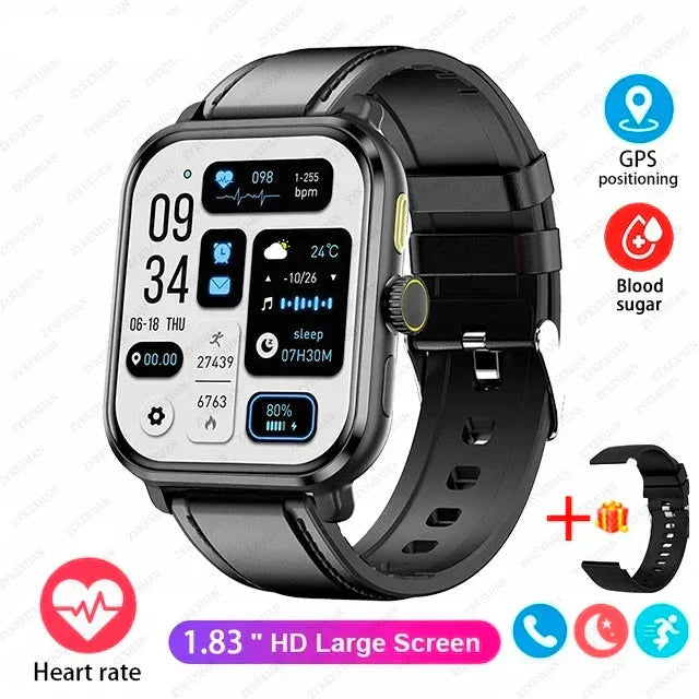Smart Bluetooth Fitness Tracker Watch with Voice Assistant and Magnetic Charging - image 4