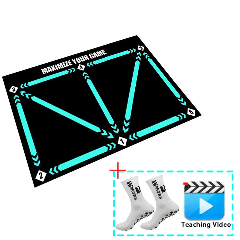 Durable Non-Slip Football Training Mat - image 6