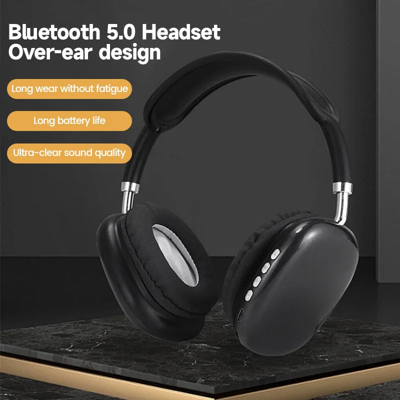 NNEOBA Wireless Bluetooth Gaming Headset Black