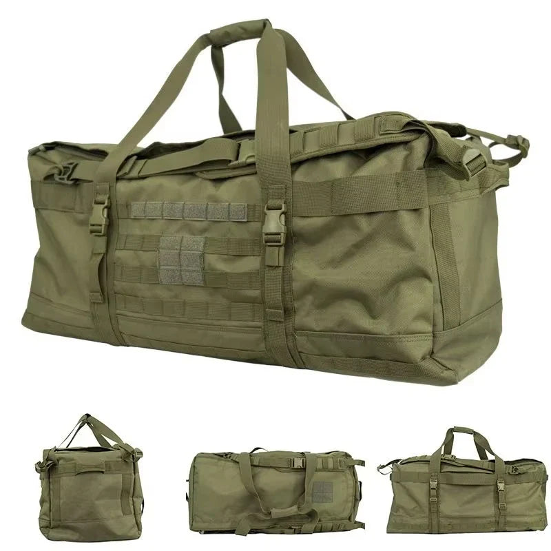 106L Tactical Duffel Bag Camping Green - image 2