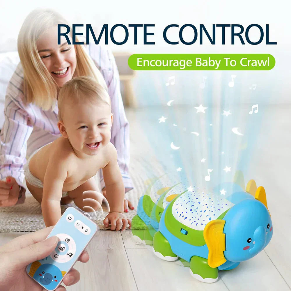 Baby Crawling Toys Musical Elephant - image 5