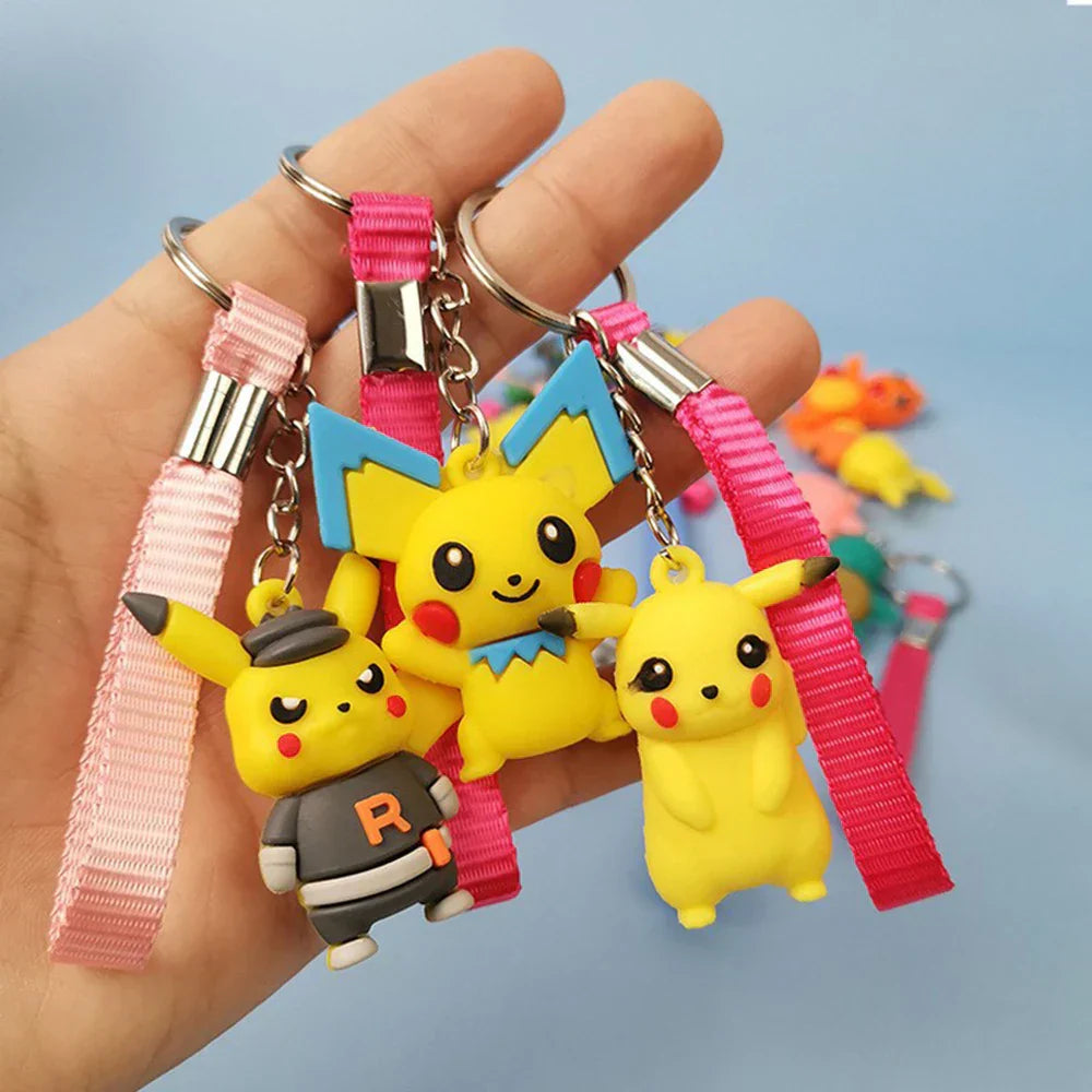 24Pcs/Set Random Pokemon Keychain - image 4
