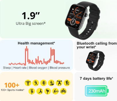 Voice-Activated Smartwatch for Men and Women - image 3