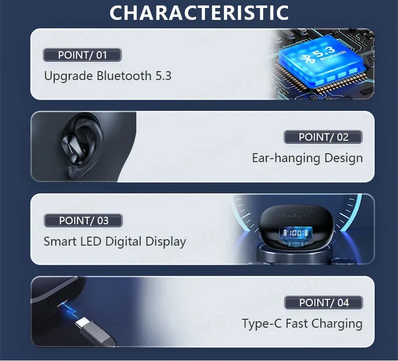 Bluetooth Wireless Earbuds Black - image 5