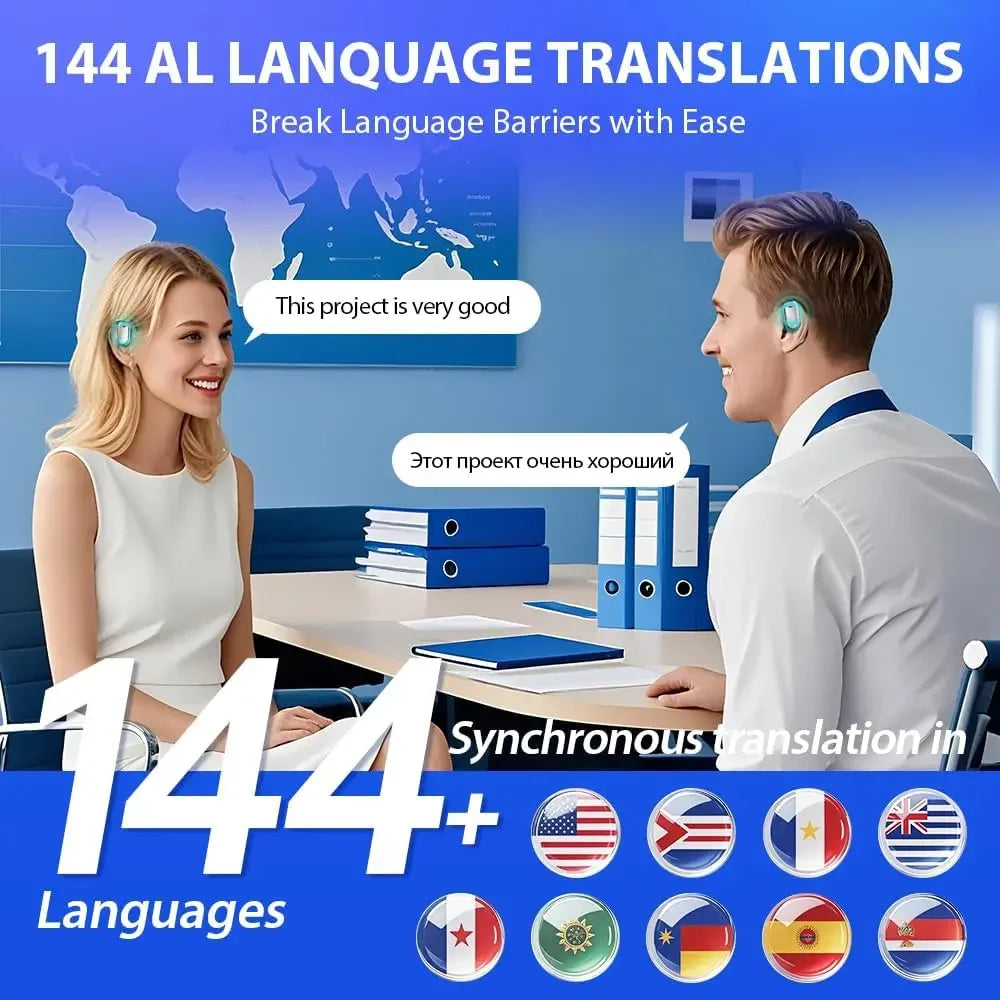 AI Real-Time Translation Wireless Earbuds - image 4
