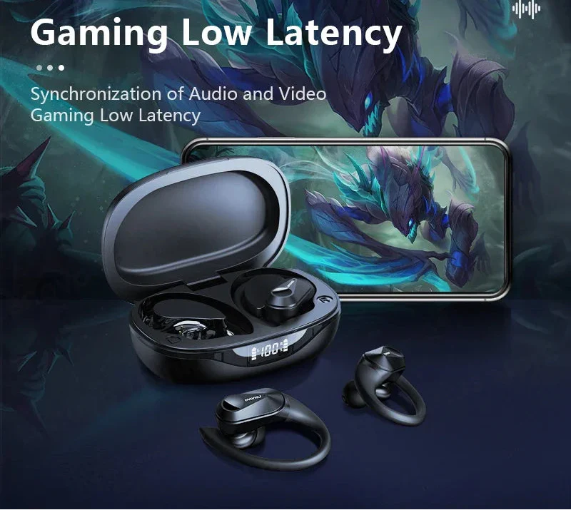 Bluetooth Wireless Earbuds Black - image 3