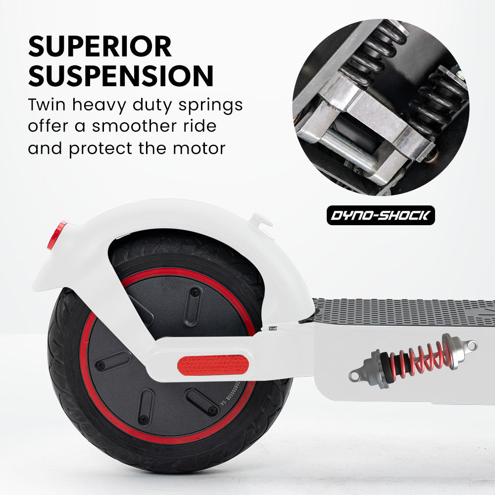 Synergy 7 MkII Electric Scooter 500W 15Ah-Motorised eScooter for Adults-White - image 5