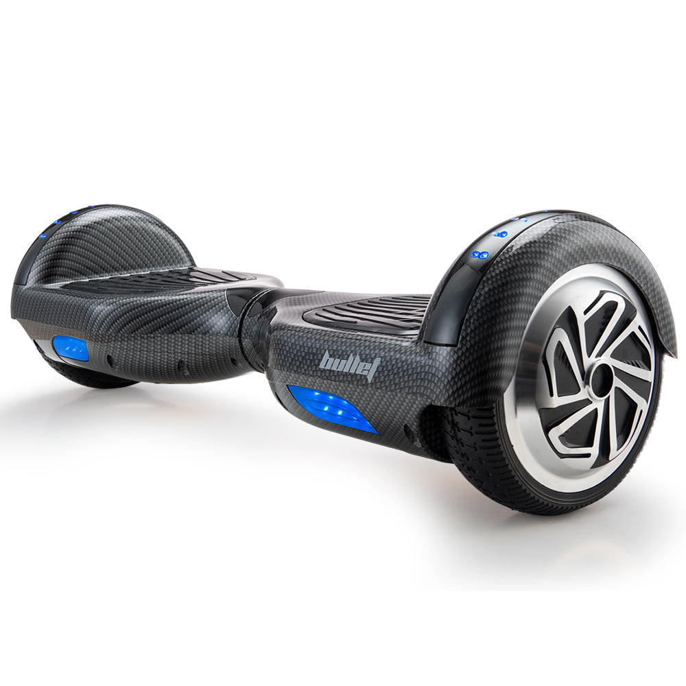 Gen III Hoverboard Scooter 6.5 Wheels-Colour LED Lighting-Carry Bag-Carbon Fiber style - image 4