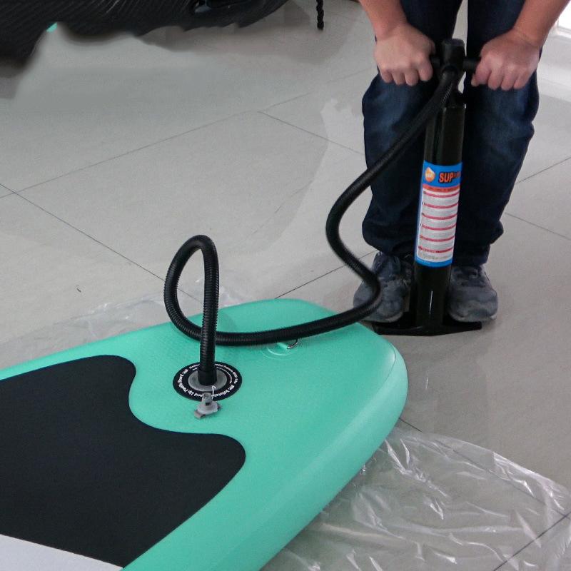 Manual Hand SUP Pump for Air Tracks Inflatable Mattresses Toys Mats - image 2