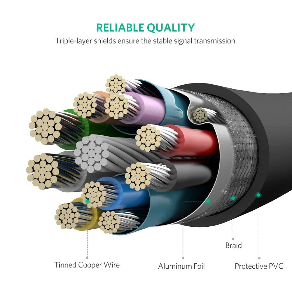 3.0 A Male to Micro USB 3.0 Male Cable 2m (Black) 10843