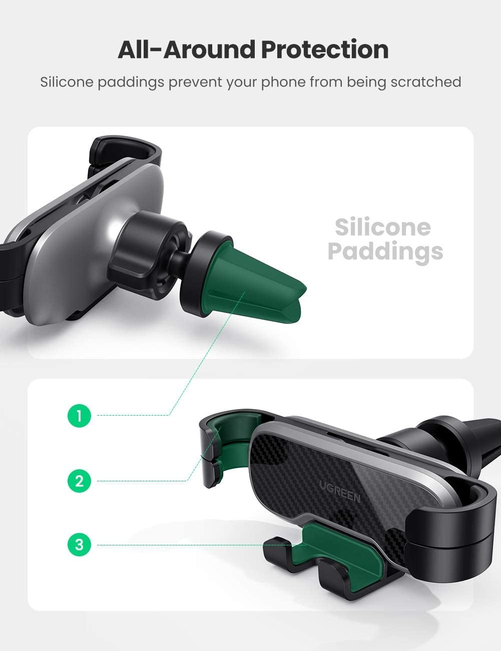Gravity Phone Holder for Car 80539 - image 2